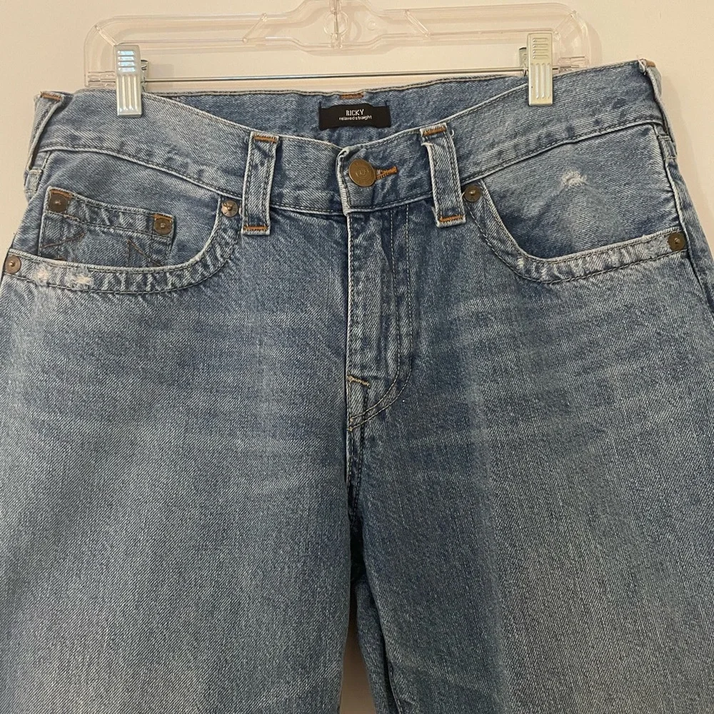 True Religion Ricky Relaxed Straight Men's Jeans